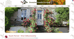 Desktop Screenshot of naudin-ferrand.com